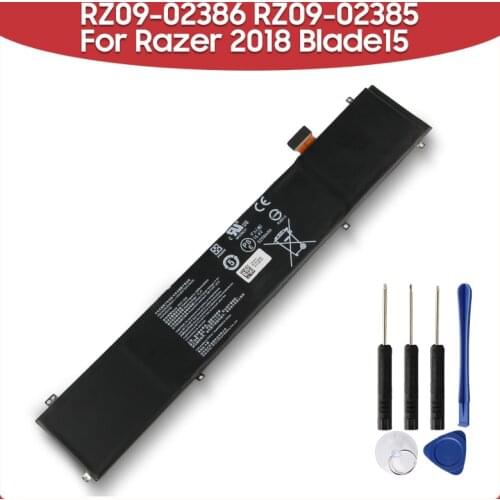 Original Replacement Battery 5209mAh RC30-0248 For Razer 2018 Blade15 RZ09-02386 RZ09-02385 Laptop Batteries
