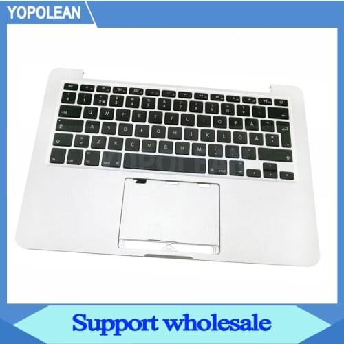 Sweden Swedish Keyboard Topcase Top Case Palmrest For Macbook Pro Retina 13" A1502 Late 2013 Mid 2014