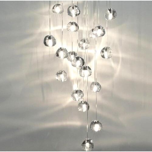 Modern LED Pendant Light Living Room Lighting Fixtures Stairs Deco Hanging Lights Dining pendant Lamps Lighting For Stair Lights