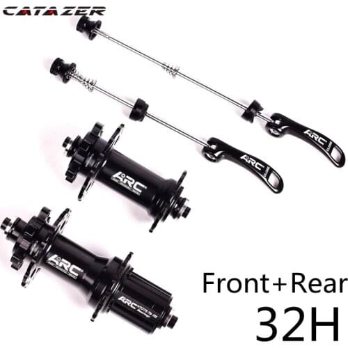 8-11S MTB Bicycle Hubs Sealed Bearing Mountain Bike Hubs Quick Release Set 32 28 36Holes Disc Brake QR 4 Bearings 4 Pawls 399g