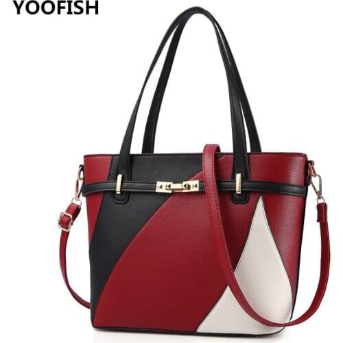 YOOFISH Women's Bags With Embroidery