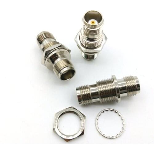 20PCS COPPER RF Adapter TNC Female jack to TNC Female plug RF Coaxial Connector