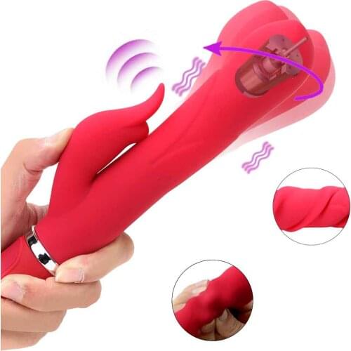 27cm Big Vibrators For Women Dildos Anal Plug Clitoris Stimulator Automatic Telescopic Rotating Beads Sex Toys Audlt Erotic Shop
