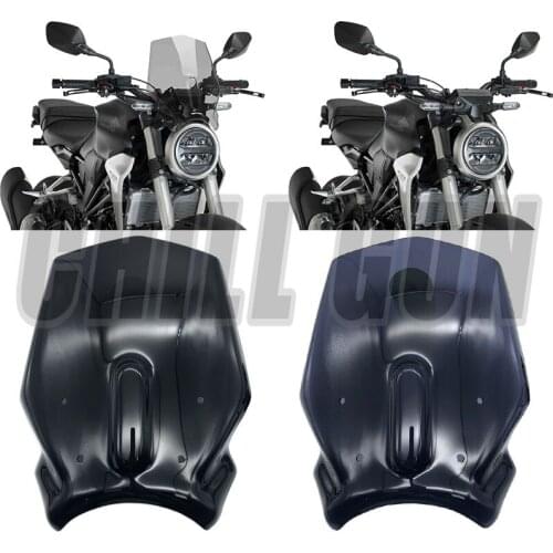 Motorcycle Cafe Motor Windshield WindScreen Deflector For HONDA CB125R CB300R NEO Sports Cafe 2018-2021 CB 125R CB 300R 18'-21