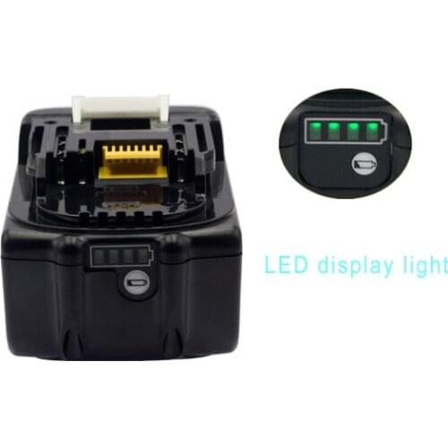 For Makita 18V DC18SF 18650 For Makita 18V6.ah Lithium Ion Rechargeable Battery BL1840 BL1850 BL1830 BL1860B LXT40 with Charger