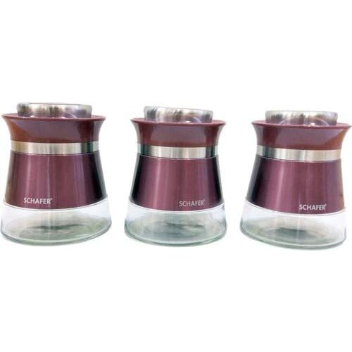 Schafer Kitchenhouse 3 Piece Spice Set Plum MRD03