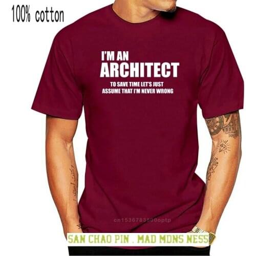 Men T shirt Architect funny architect shirt funny t-shirt novelty tshirt women