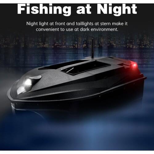 Fishing Bait Boat Wireless Remote Control Fishing Feeder Boat for ⁬Fisherman 300m Remote Range EU Plug