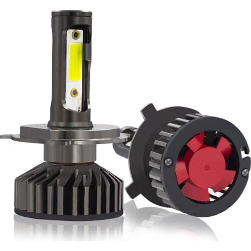 YHKOMS Mini Size Canbus H4 H7 LED Car Headlight H1 H8 H9 H11 9005 HB3 9006 HB4 Auto LED Bulb 50W 8000LM Fog Light 6500K 12V
