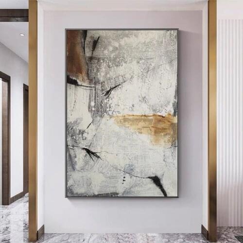 100 Handmade Abstract Oil Painting Wall Art Colorful Style Minimalist Modern On Canvas Decorative For Living No Frame