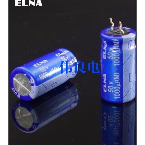 2pcs1000UF 50V Japanese LNA fever electrolytic capacitor 13*25 mm RA3 series original authentic