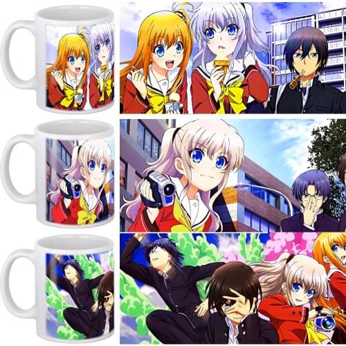 2021 Charlotte Mug 11oz Anime ceramic coffee cup 350ml Travel coffee mugs kids birthday Gift mug