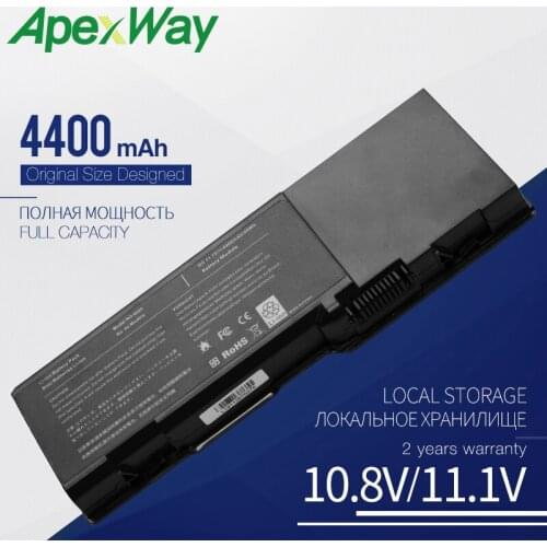 11.1V Laptop Battery For Dell Inspiron 1501 6400 E1505 Latitude 131L Vostro 1000 TD344 TD347 TD349 UD260 UD264 UD265 UD267 XU937