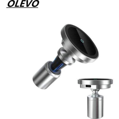 Car Wireless Charger Magnetic 15W Fast Charging Base For MagSafe iPhone 12 Pro Max Mini Xiami Huawei Mobile Phone Holder