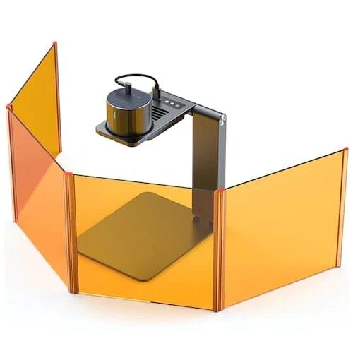 Free Shipping Woodpecker Engraving Machine Electric Bracket 3D Woodworking Laser Engraving Machine + Folding Protection Board