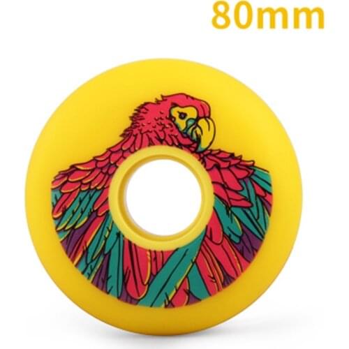 Free shipping parrot roller skate wheels full meat high elasticity 83 A
