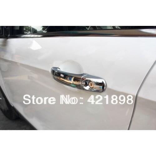 For Ford Kuga Escape 2013 2014 2015 2016 ABS Chrome Car Decoration Door Handle Cover Trim Molding