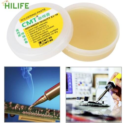 DIYWORK 50g Rosin Solder Soldering Repair Tools CMT-50 Professional Soldering for Mobile Phone Motherboard PCB Paste Flux