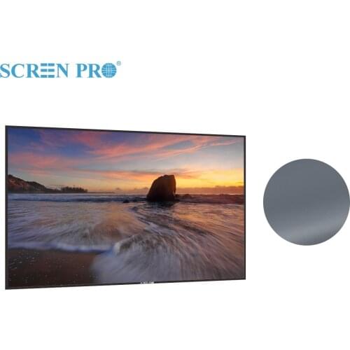 SCREEN PRO 92 -180 inch 16:9 long/short throw ALR home theater black diamond projection screens