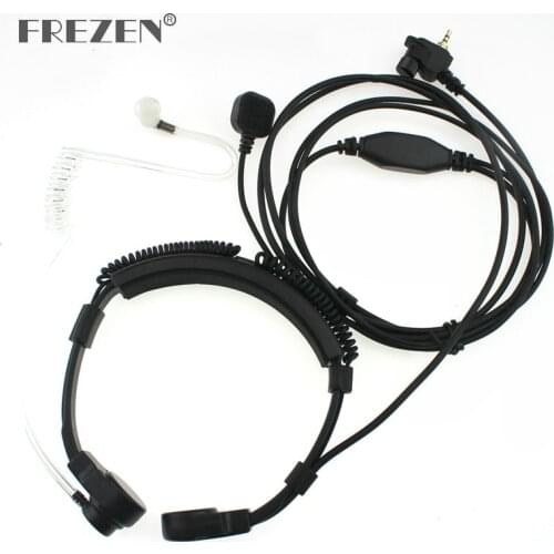 Flexible Throat Mic Microphone Covert Acoustic Tube Earpiece Headphone For Motorola MTP850 MTH600 MTH650 MTH800 MTH850 Radio