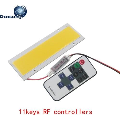 Hot sale allcob 14050 High Power LED COB Strip 12V Light Source 12V DC 20W Natural Warm White 140x50mm LED FLIP Chip for DIY