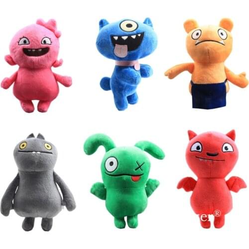 Movie Toys 6 Colors Uglydolls Cuddly Colorful Dolls Children Gift Educational Toys Lovely 7" 18cm