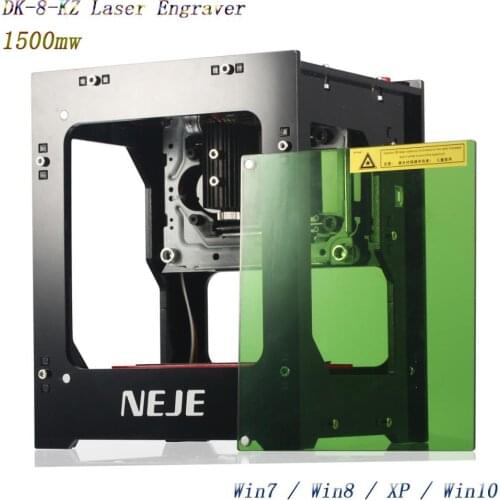 NEJE 2020 hot selling new 1500mw 405nm Ai laser engraver Wood Router DIY Desktop Laser Cutter Printer Engraver Cutting Machine