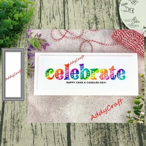 Metal cutting dies Rectangular frame mold Scrapbook paper craft knife mould blade punch stencils die