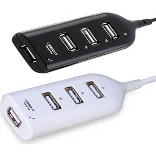 Newest High Speed Slim Smallest Mini 4 Ports USB Transfer Adapter Rare USB HUB For Laptop Desktop PC