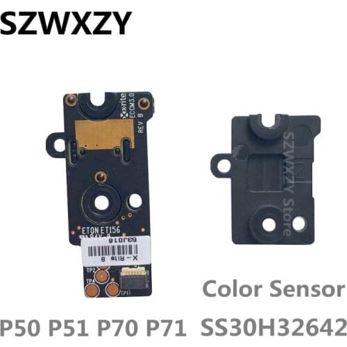 SZWXZY Original Color Sensor With Cable For ThinkPad P50 P51 P70 P71 PN SS30H32642 P50 P51 P70 P71 Fingerprint and Baffle