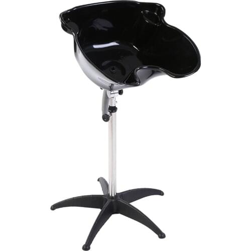 Portable Salon Hair Basin Tray Wash Neck Rest Pillow Adjustable Height Shampoo Bowl Wash Sink Hairdressing Barber Accessories