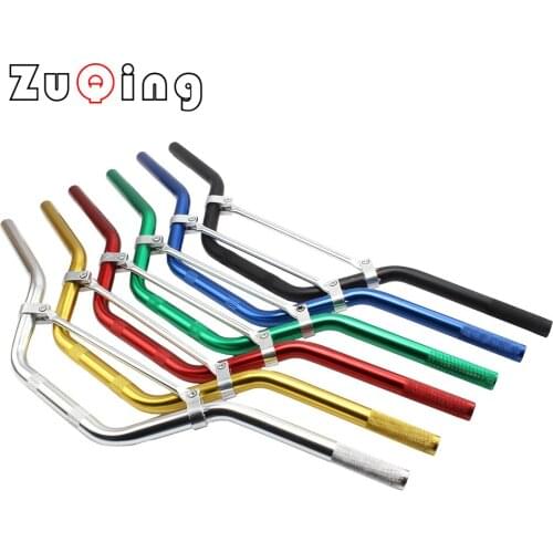 22mm 7/8'' Motorcycle Handlebar Motorbike Aluminum Alloy Handlebars For 50cc 70cc 110cc 125cc 140cc Dirt Pit Bike ATV Scooter