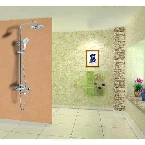Snyder real all-copper hot and cold shower set shower faucet single rainfall shower nozzle factory direct