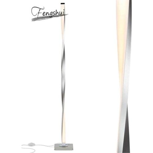 Modern Creative Dimming LED Free Standing Lamps for Living Room Office Wooden Tall Lamp Nordic Bedroom Indoor Lighting Fixture