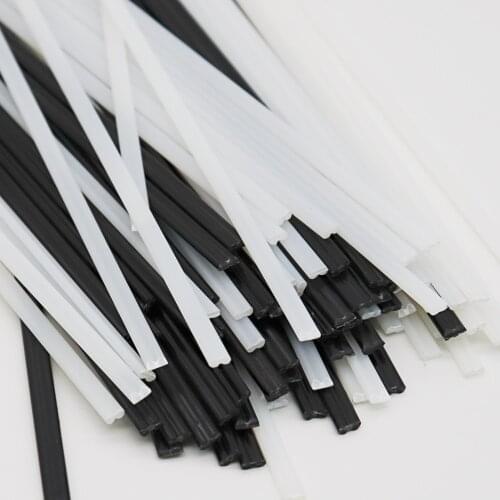 White ABS PE PP plastic welding electrodes rods stick auto car bumper repair soldering tools hot air gun accessories