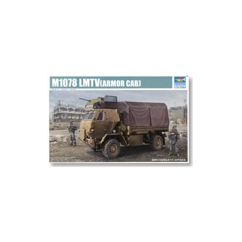 TRUMPETER 01009 M1078 2.5-ton light and medium-sized tactical truck armored cab type