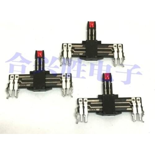 [VK] 40mm 4cm straight Slide potentiometer audio radio power amplifier modulator push rheostat B100K lamp switch