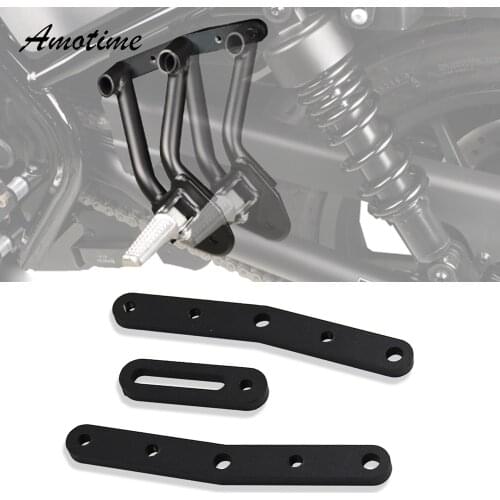 For Honda Rebel 500 300 CMX300 CMX500 2019 2020 2021 CMX 300 500 Rear Foot Pegs Footrest Footpegs Bracket Rearset