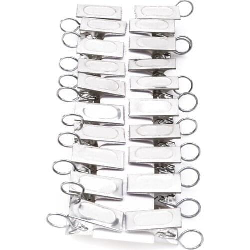 Window Shower Curtain Buckle Curtain Clip Hook Hard Thickening Curtain Rings Clamps Curtain Clips Accessories Wedding Decoration