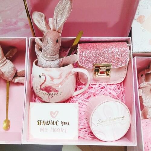 1set Bridesmaid Umbrella Watch Cup Bag Marriage Daughter Wife Bride Wedding Party Favors Girlfriend Christmas Gift