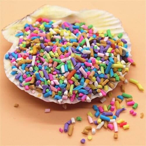 30g/pack Polymer Clay Granulum DIY Simulation Sweet Candy Dessert Art Decoration Charm Craft
