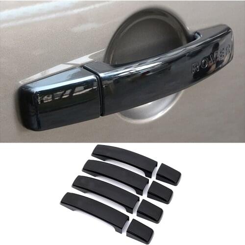 8 Pcs outer door handle trim for Land Rover Discovery 4 2010-16 LR4 Range Rover Sport 2008-13 Freelander 2 2010-15 auto parts