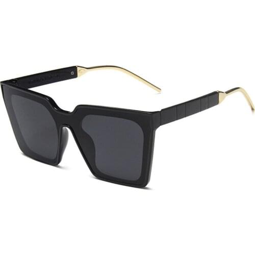 Oversized Square Sunglasses Women Eye Glasses Fashion Retro Big Frame Lady Eyeglasses Female Gafas Eyewear Male