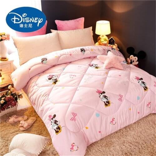 Disney chlid Mickey Minnie frozen elsa Winter Thick warm quilts bedding comforter spring autumn bedroom soft duvet with filling