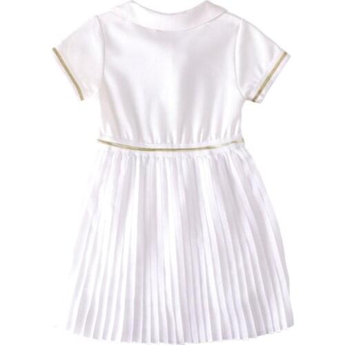 European Girl Dresses 2019 summer Kids Cotton Dresses Sweet Girls Princess Dress Fashion Children Clothes Kids Clothing Dresses