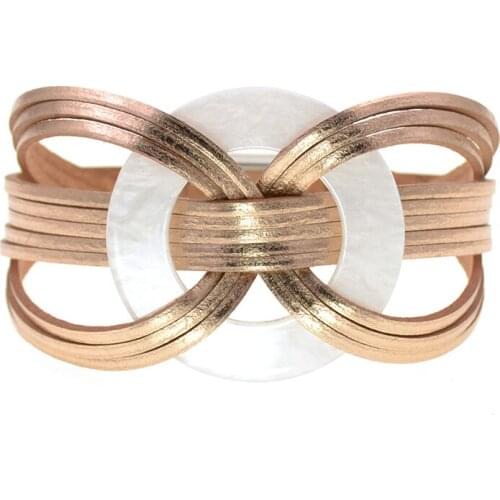 Leather Bracelets For Women Mens wrap Bracelet Couples gifts Femme fashion Jewelry dropshipping