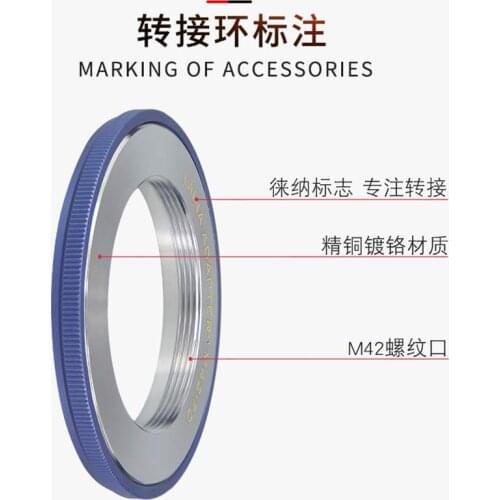 M42-FD adapter ring for Carl Zeiss M42 Screw 42mm lens to canon FD FL Mount A-1 AE-1 F-1 T50 T60 T90 FTb Camera