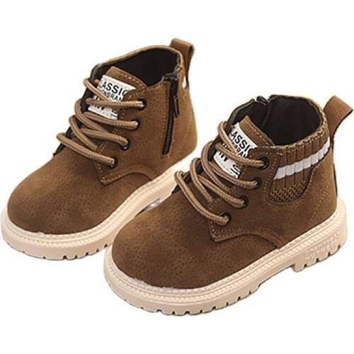 MUPLY Children's Leather Shoes