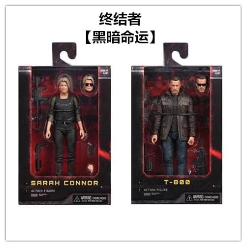 NECA T800 7“ Terminator:Dark Fate Arnold Schwarzenegger New Action Figure Toy Brinquedos Figure Model Gift