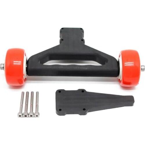 Nylon Double Wheel Wheelie Raise Head Bar For 1/5 ARRMA 8S KRATON /OUTCAST RC Car Mount Bracket Update Repair parts Accessories